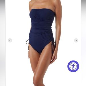 MELISSA ODABASH  SYDNEY NAVY SWIMSUIT SZ 10